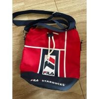 ราคา กระเป๋าสะพาย fila x starbucks ❗️มือสอง สภาพดี (55750769214)