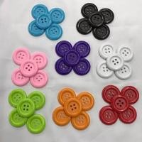 ราคา กระดุมพลาสติก กระดุมใหญ่ แฟนซี DIY ขนาด 3.5 ซม. ชุดละ 5 เม็ด (23436052532)