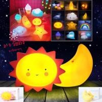 ราคา โคมไฟตั้งโต๊ะ LED น่ารักสไตล์เกาหลี สำหรับตกแต่งห้อง (แถมถ่าน) (2903546367)