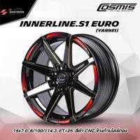 ราคา ส่งฟรี ซื้อ3แถม1ล้อแม็กซ์ รถเก๋ง ยี่ห้อCOSMIS รุ่น INNERLINE.S1EURO ขอบ15 (ราคาต่อ1วง) (17097294650)