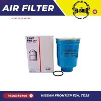 ราคา กรองโซล่า กรองดักน้ำ 16403-59E00 ยี่ห้อ HI-BRID สำหรับรถรุ่น NISSAN FRONTIER E24, TD25 (22188618378)
