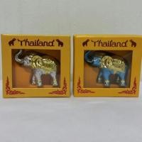 ราคา ช้างทรงเครื่อง Size S ของที่ระลึกไทย (991)[ขายเป็นคู่] (312035782)