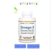 ราคา Omega-3 Premium Fish Oil มี 180mg EPA/120mg DHA 100เม็ด Fish oil (7097726573)