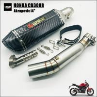 ราคา ท่อแต่ง ปลายท่อแต่ง เซตท่อ CB300R ปลายท่อ Akrapovic ยาว14นิ้ว โต 3.5 นิ้ว สวมคอ 2 นิ้ว พร้อมสลิปออนตรงรุ่น (27089298169)