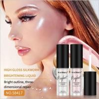 ราคา High Gloss Lying Silkworm Brightening Liquid Foundation คอนซีลเลอร์ Brightening Face Long-Lasting High Gloss Liquid Repairing (54459199319)