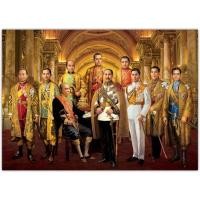 ราคา รูปภาพมงคล พระฉายาลักษณ์ รัชกาลที่ 1-10 ขนาด 15x21 นิ้ว ภาพติดผนัง หรือนำไปใส่กรอบ (45801963697)