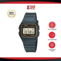 ราคา CASIO นาฬิกาข้อมือ CASIO รุ่น F-91WG-9SDF ของแท้ ประกันศูนย์ 1 ปี สายเรซิ่นสีดำ ตัวเรือนขอบทอง (56560431248)