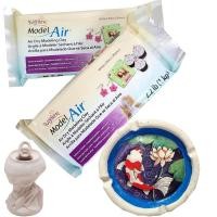 ราคา ดินปั้น ดินปั้นธรรมชาติ ดินเยื่อกระดาษ ขนาด 1000 กรัม สีขาว แบบแห้งเอง Polyform Model Air Air Dry Modeling Clay (20838075637)