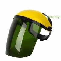 ราคา JEREMY1 หมวกเชื่อม, ป้องกันใบหน้า หน้ากากป้องกันเชื่อมทนความร้อน, Headwear Dust-proof Full Face Visor ปรับหน้ากากช่างเชื่อมเชื่อมไฟฟ้า (50510504084)