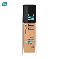 ราคา Maybelline เมย์เบลลีน ฟิตมี แมท แอนด์ พอร์เลส ฟาวเดชั่น 30 มล. #310 SUN BEIGE (1678484241)