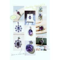 ราคา สร้อยข้อมืออเมทิสต์ไมโครคัทวงรีจากเนปาล พร้อมหินอเมทิสต์แท้ (55459382363)