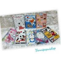 ราคา สมุดโน๊ตปกอ่อนริมห่วง ลายการ์ตูนน่ารัก โดเรม่อน แมวแมรี่ มิ๊กกี้เม้าส์ มินนี่เม้าส์ และ หมีพูห์ ขนาด 10.5×14.8 ซม. (2010337589)