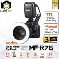 ราคา Godox Flash MF-R76 Dental & Macro Ring Flash 76W TTL, Manual / Digilife Thailand (47106222886)