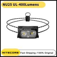 ราคา ไฟฉาย NITECORE NU25 UL 400 ลูเมน พร้อมชาร์จ USB-C ใช้สำหรับตั้งแคมป์และOutdoor (54807565628)