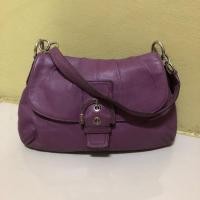 ราคา ของแท้ 100% กระเป๋า Coach สะพายไหล่มือสอง (6344319484)