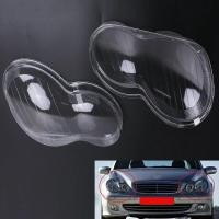 ราคา สําหรับMercedes Benz C Class W203 2000-2007 ไฟหน้ารถเลนส์โคมไฟShade Cover Shell Clearautoชิ้นส่วนตกแต่งรถยนต์ (58109448076)