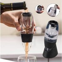 ราคา Wine Aerator Decanter อุปกรณ์ (แก้ว) ใช้สำหรับกรองและรินไวน์ พร้อมฐานวาง Decanter (22824871632)