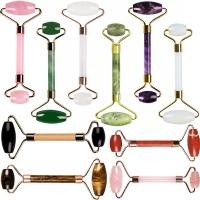 ราคา ลูกกลิ้งหยกธรรมชาติสําหรับ Care Beauty นวดหิน Roller นวดต่อต้านริ้วรอย Lift เครื่องมือ Dropshipping เกรด C (50958615007)