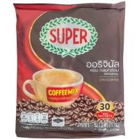 ราคา ซุปเปอร์กาแฟ3in1 ขนาด 30 ซอง กลิ่นหอม กาแฟโรบัสต้า (52358534453)