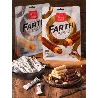 ราคา NIBBLE FARTH เวเฟอร์ โรล 150กรัม สอดใส้ มี 2 รสชาติให้เลือก รสช็อคโกแลต รสนม (18882780869)
