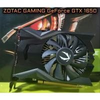 ราคา การ์ดจอ ZOTAC GAMING GeForce GTX 1650 4GB DDR5 ไม่ต่อไฟเลี้ยง (no box) สินค้ามือสอง ไม่มีกล่อง (22769648003)