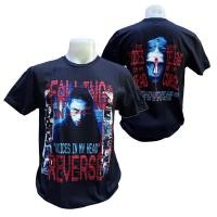 ราคา เสื้อวง FALLING IN REVERSE T-SHIRT ลาย VOICE COLLAGE (2024) ลิขสิทธิ์ของแท้ UK (27124431029)