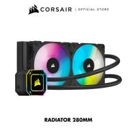 ราคา CORSAIR iCUE H115i ELITE CAPELLIX - ชุดน้ำระบายความร้อน CPU 280mm (8014318221)