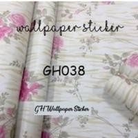 ราคา วอลเปเปอร์ลายดอกไม้ลายทาง GH038 (29824892084)