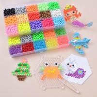 ราคา พร้อมส่ง ลูกปัดวิเศษDiy ลูกปัด15สี(2400ลูก)พร้อมอุปกรณ์ แค่ฉีดน้ำก็ติดแล้ว ลูกปัดไอน้ำDiy Aquabeads ของเล่นเด็ก (1761018380)