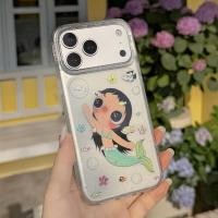 ราคา สําหรับIphone Case 17 Pro Max 16 Pro Max 15 Pro Max Gilded Mermaid Little Jadeเคสโทรศัพท์ (48560071332)
