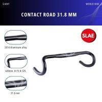ราคา แฮนด์จักรยานเสือหมอบ Giant รุ่น Contact Road Handlebar 31.8mm. กว้าง 420mm. (12806059773)