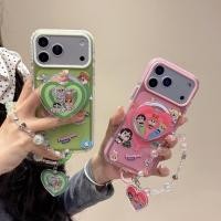 ราคา Love Crying Baby Magnetic Bracketเคสโทรศัพท์เหมาะสําหรับiPhone 17 ProMax 16 Lanyard Hard ShellสําหรับApple 17Pro 16Pro Max 14 PM 15 14proฝาครอบป้องกัน (45655480084)