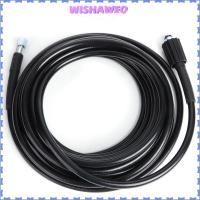 ราคา WISHAWEO ท่อเครื่องซักผ้าแรงดันสูง, 10 M14xM22 ท่อเครื่องซักผ้า, PVC ยืดหยุ่น + สแตนเลสเครื่องซักผ้าท่อขยายสําหรับ Karcher K2 K3 (41080034760)
