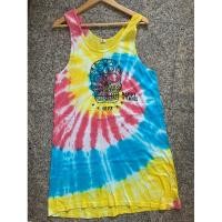 ราคา เดรสกล้าม เสื้อตัวยาว ผ้ามัดย้อม สีสันสดใส (27880906289)