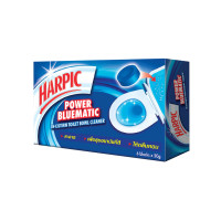 ราคา Harpic ฮาร์ปิค พาวเวอร์ บลูเมติก ผลิตภัณฑ์ทำความสะอาดชักโครก ก้อนบลู 50 กรัม Harpic BlueMatic 50g. (18051569436)