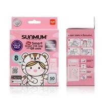 ราคา SUNMUM ถุงเก็บน้ำนม 8oz รุ่น Economy 1 กล่องบรรจุ 50 ใบ (มีให้เลือก 1 แพ็ค/) ราคาประหยัด ถุงใสและหนา (24326034244)