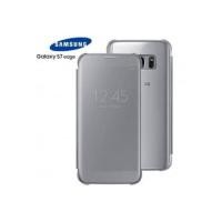 ราคา Flip Clear View Cover Samsung Galaxy S7 Edge Original (42455830716)