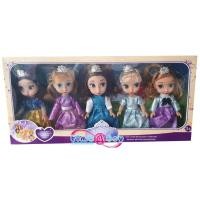 ราคา เซตตุ๊กตาเจ้าหญิงน้อย 5 ตัว (615807545)