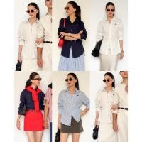 ราคา เสื้อลินินผูกโบว์ที่เอว | 4542 | ลาน่า อย่างเป็นทางการ เรียบง่าย เก๋ (51754304746)