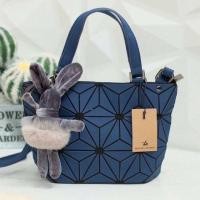 ราคา David Jones Matte Color Bunny DV Navy Blue Bag (Outlet) กระเป๋าแบรนด์เนม (1575383498)