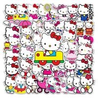 ราคา 50ชิ้นน่ารัก สวัสดี คิตตี้ สติ๊กเกอร์การ์ตูนสําหรับแล็ปท็อป,ขวดน้ํา,โทรศัพท์,แท็บเล็ตและหมวกกันน็อคตกแต่ง (29244507850)