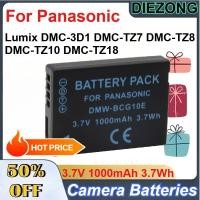 ราคา 2 ชิ้น 3.7V 1000mAh 3.7Wh DMW-BCG10E แบตเตอรี่กล้องสําหรับ Panasonic Lumix DMC-3D1 DMC-TZ7 DMC-TZ8 DMC-TZ10 DMC-TZ18 (53710632736)