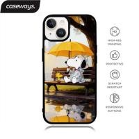 ราคา Hybrid Case Casing Iphone 17 16 15 14 13 12 11 XR PLUS PRO MAX MINI case iphone 17 PRO MAX - snoopy rain (46661072341)