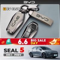 ราคา 2025 BYD SEAL 5 DM-I PHEV เฉพาะเฉพาะฝาครอบกุญแจรวมทุกอย่างเฉพาะ EV ผู้ชายผู้หญิงการ์ด Shell Buckle อุปกรณ์ตกแต่งภายในรถยนต์ (44410466128)