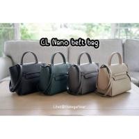 ราคา กระเป๋าหนังแท้ CL nano belt bag 24cm (3857194644)