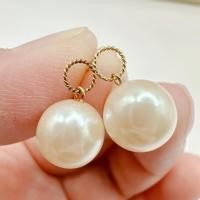 ราคา ต่างหูมุกเคลือบ ก้านทองแท้ ทอง18K ไม่มีแป้นรับ (25901677116)