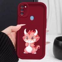 ราคา SAMSUNG HPเคสโทรศัพท์สําหรับSamsung Galaxy A11 M11 กรณีไดโนเสาร์FireกรณีซิลิโคนCesing Wave Shape Softcase anti-breakไม่มีกรณี (53361216113)