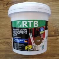 ราคา สีอะครีลิคทาไม้ฝาเฌอร่า​ ระแนง​ สีสัก TEAK ไฟเบอร์ซีเมนต์ขนาด1/4หรือ0.946​ลิตร​ ยี่ห้อRothenburg​ (12109366531)