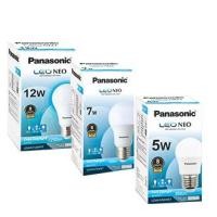 ราคา Panasonic พานาโซนิค หลอดไฟ LED แสงสีขาว ขนาด 5 / 7 / 12 วัตต์ (11637752359)