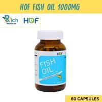 ราคา HOF Fish Oil 60 Capsules ฮอฟ ฟิชออย 1000mg (EPA 180mg, DHA 120mg) (41522514361)